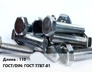 Болт 110 ГОСТ 7787-81